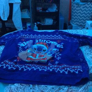 Lelo and stitch Christmas Sweat shirt